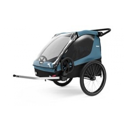 Thule Courier Cykelvagn (Aegean Blue)